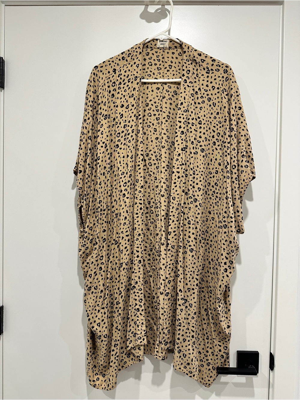 Sunday Best Leopard Kimono Cardigan